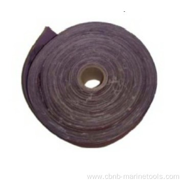 Emery tape for removing rust from metal components